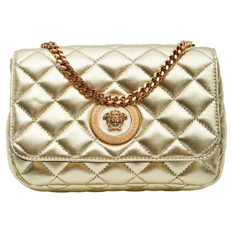 versace quilted handbags